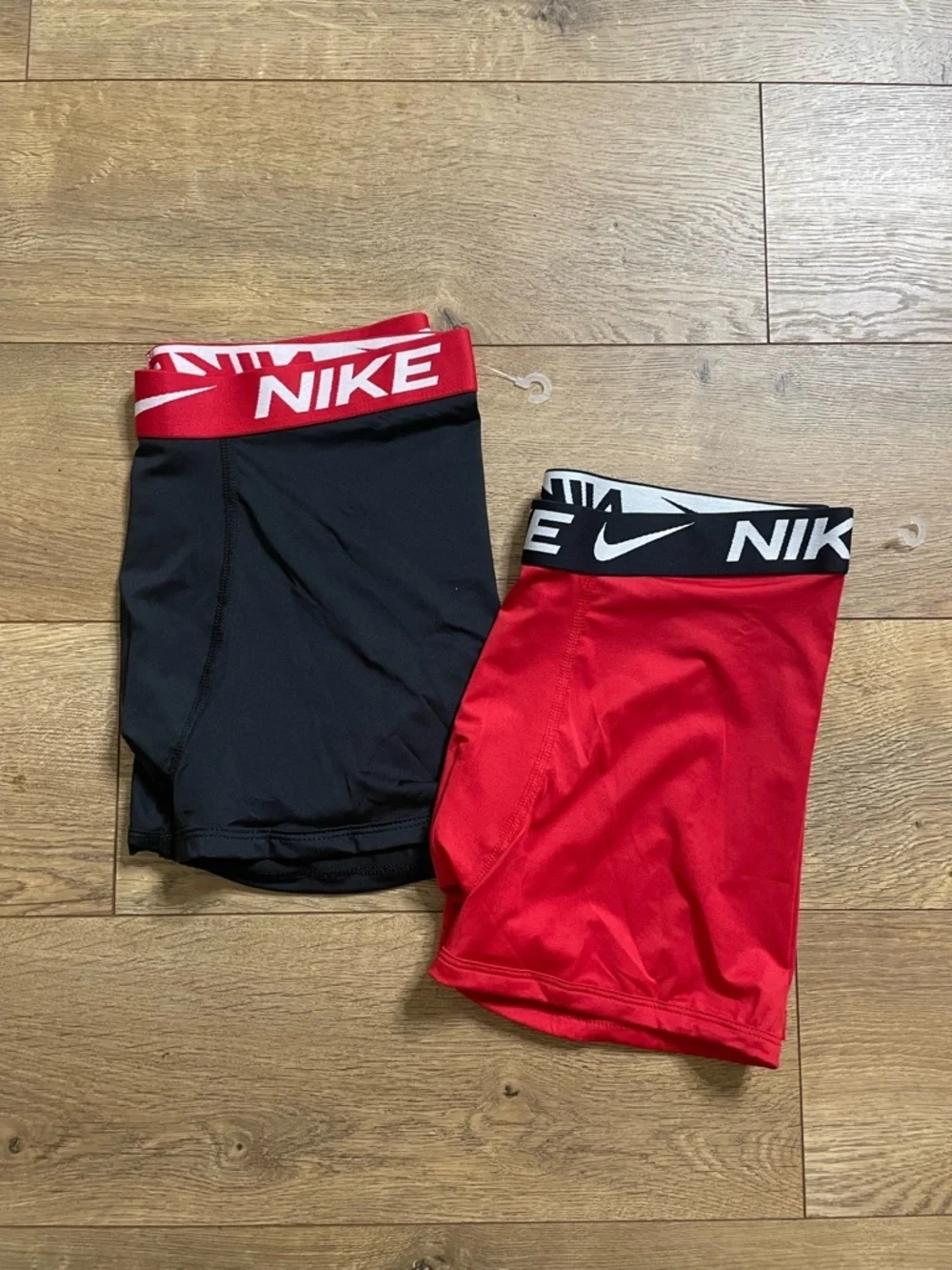 Nike Junior Boxer Briefs Set - Black & Red Waistband size junior XL